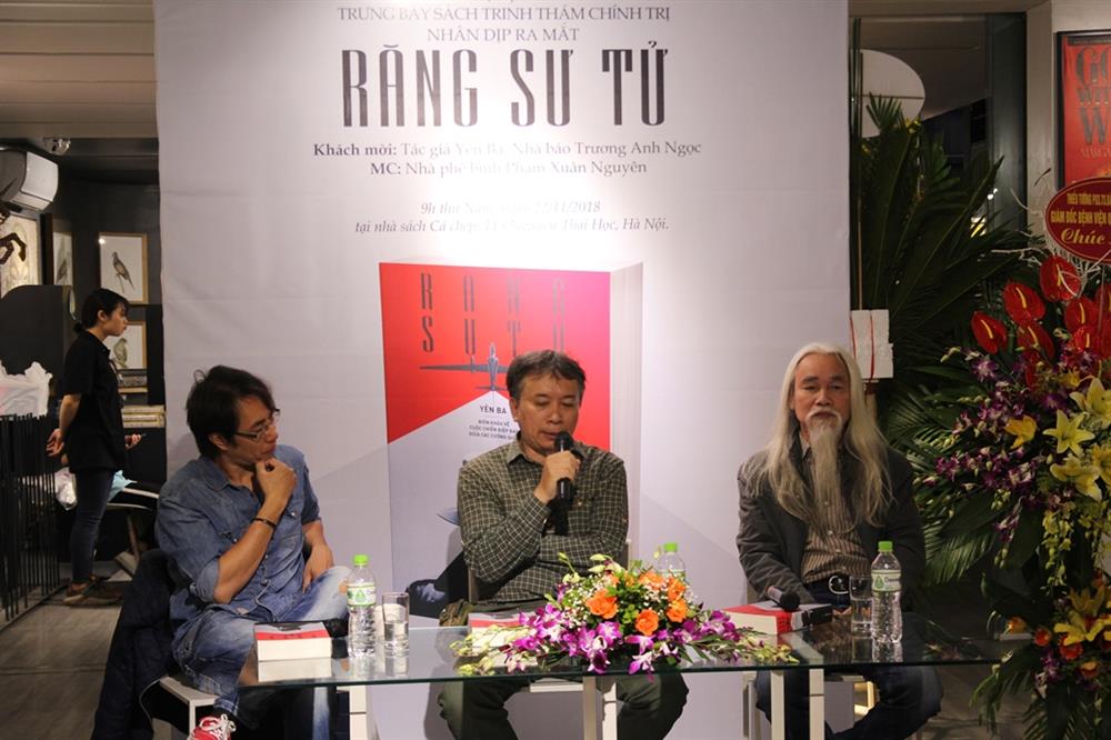 Tọa đàm và trưng bày sách trinh thám chính trị, ra mắt biên khảo “Răng sử tử” 